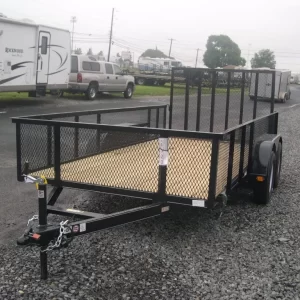 Carry On 6.4 x 14 Landscape Utility Trailer – 24″ Mesh Sides