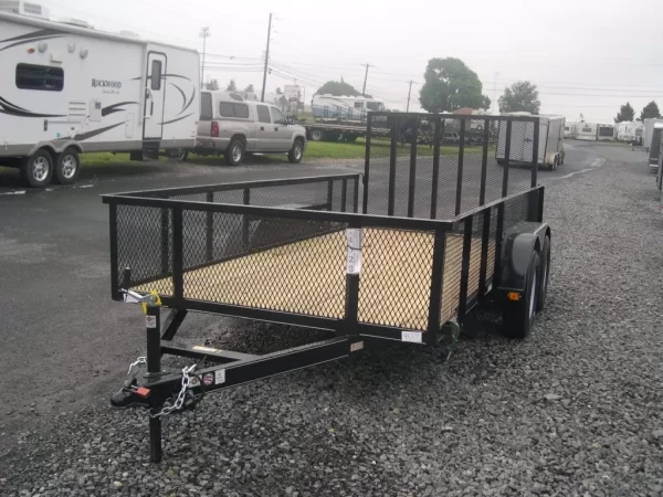 Carry On 6.4 x 14 Landscape Utility Trailer – 24″ Mesh Sides