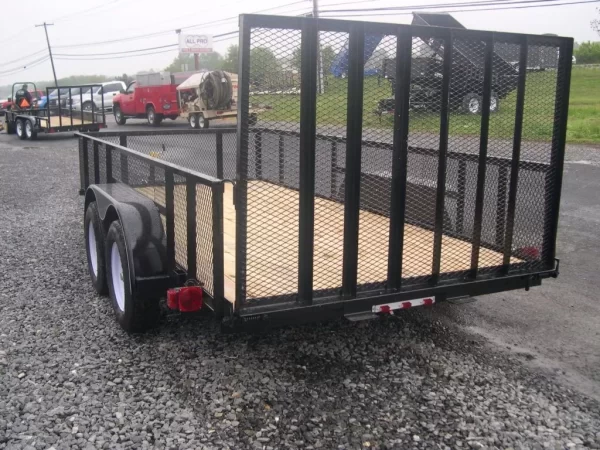 Carry On 6.4 x 14 Landscape Utility Trailer – 24″ Mesh Sides - Image 5