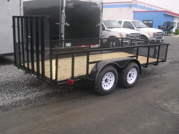 Carry On 6.4 x 14 Landscape Utility Trailer – 24″ Mesh Sides - Image 6