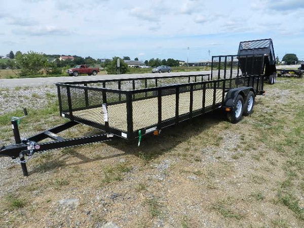 Carry On 6.4 x 20 Landscape Utility Trailer – 7K High Sides - Image 2