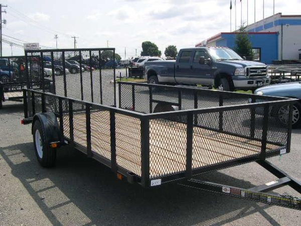 Carry On 6.4 x 14 Landscape Utility Trailer – 3K with High Mesh Sides - Image 2