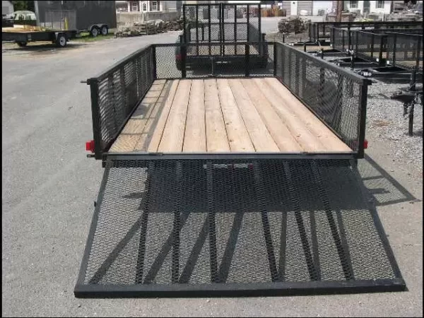 Carry On 6.4 x 14 Landscape Utility Trailer – 3K with High Mesh Sides - Image 3