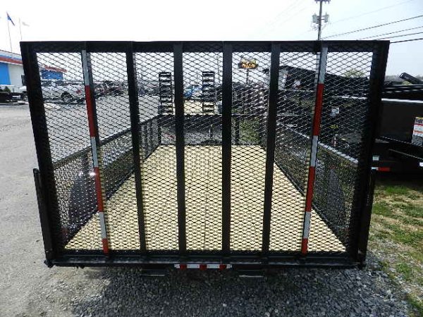 Carry On 6 x 12 Landscape Utility Trailer – High Mesh Sides - Image 2