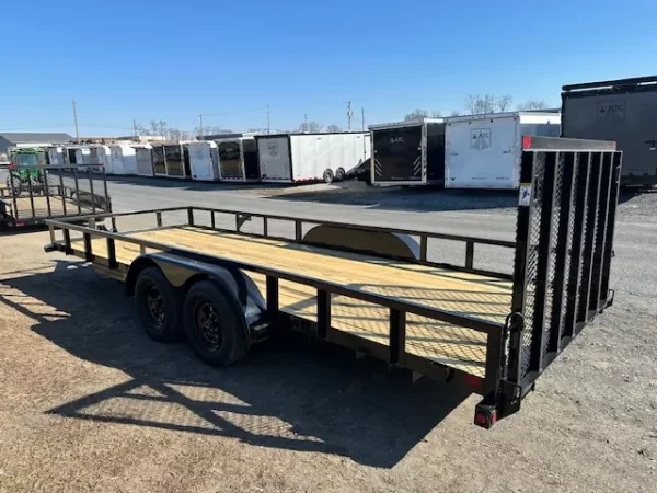 Big Tex 7 x 20 Landscape Utility Trailer Ramp Gate - Image 7
