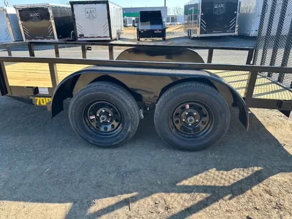 Big Tex 7 x 20 Landscape Utility Trailer Ramp Gate - Image 2