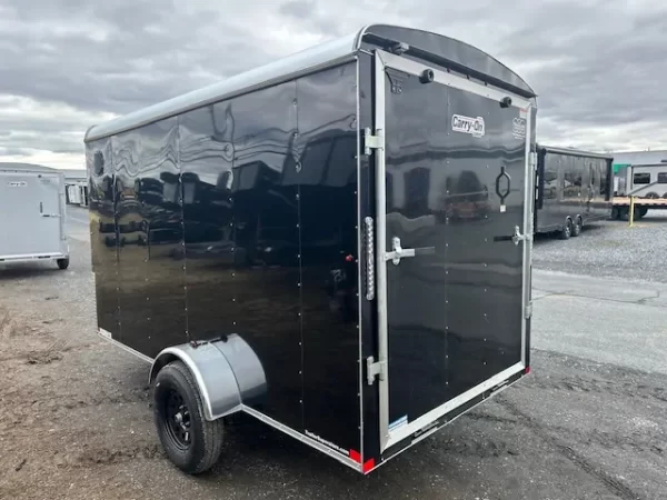 Ding & Dent Carry-On 6 x 12 Enclosed Trailer – Ramp Door - Image 3