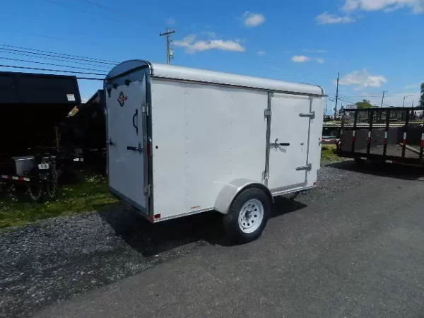 Carry On 5 x 10 Enclosed Trailer Rear Ramp Door - Image 4