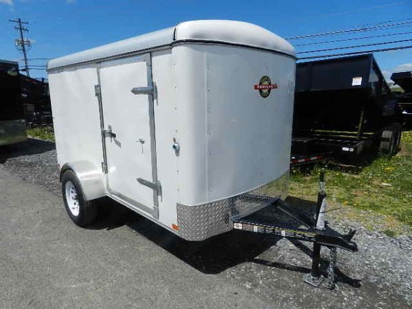 Carry On 5 x 10 Enclosed Trailer Rear Ramp Door