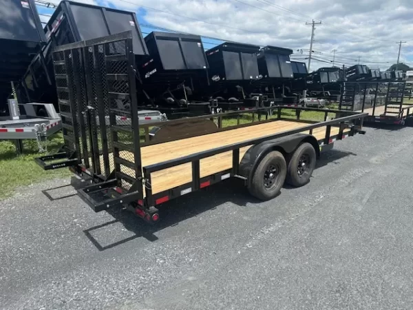 Big Tex 7 x 18 Landscape Utility Trailer – 10K Heavy Duty Ramp - Image 6