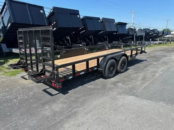 Big Tex 7 x 20 Landscape Utility Trailer 10K Heavy Duty Ramp - Image 3