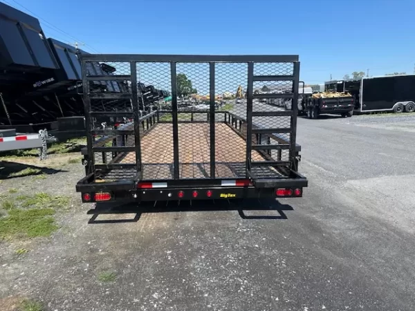 Big Tex 7 x 20 Landscape Utility Trailer 10K Heavy Duty Ramp - Image 4
