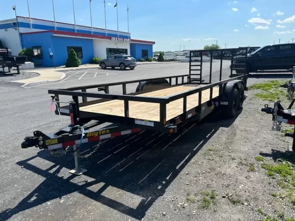 Big Tex 7 x 20 Landscape Utility Trailer 10K Heavy Duty Ramp - Image 6