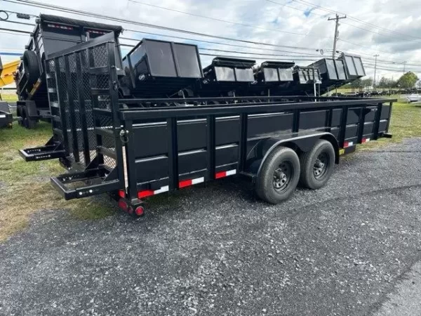 Big Tex 7 x 18 Landscape Utility Trailer – Solid Steel Sides - Image 5