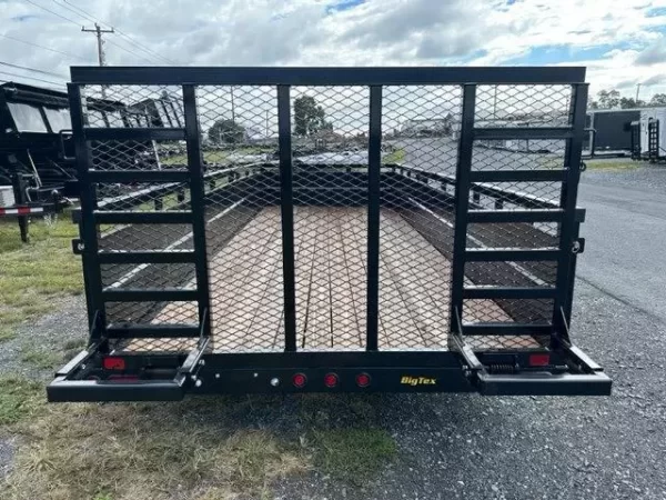 Big Tex 7 x 18 Landscape Utility Trailer – Solid Steel Sides - Image 6