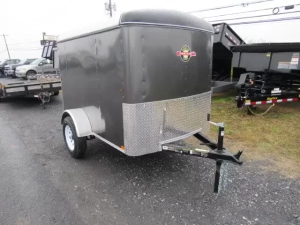 Carry On 5 x 8 Enclosed Cargo Trailer – Rear Ramp Door