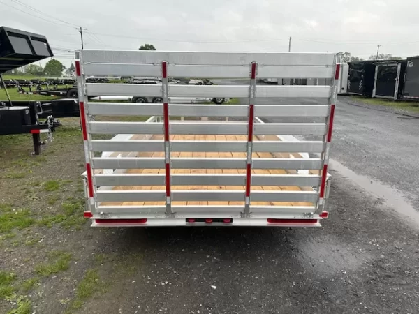 Carry-On 6 x 14 Aluminum Landscape Utility Trailer – Rear Gate - Image 5
