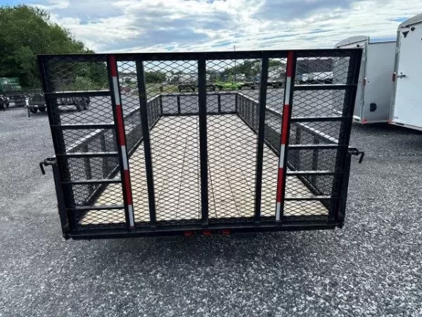 Carry-On 7 x 20 Landscape Utility Trailer – Mesh Sides - Image 3
