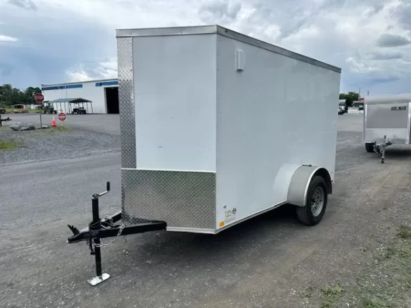 Diamond Cargo 5 x 10 Enclosed Cargo Trailer – Ramp Door - Image 3