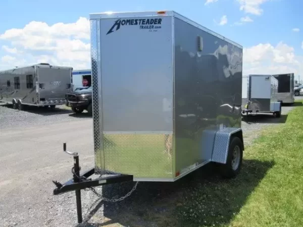 Homesteader 5 x 8 Enclosed V Nose Cargo Trailer All Pro