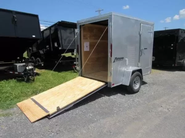 Homesteader 5 x 8 Enclosed V Nose Cargo Trailer All Pro - Image 6