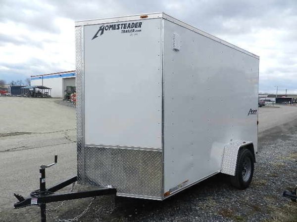 Homesteader 6×10 V-Nose Cargo Trailer – 6″ Added Height - Image 2