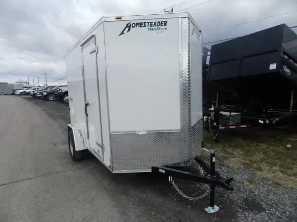 Homesteader 6×10 V-Nose Cargo Trailer – 6″ Added Height