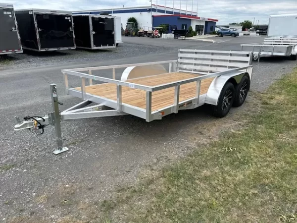Sport Haven 7×12 Aluminum Utility Trailer – Tandem Axle - Image 2