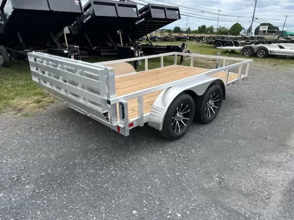 Sport Haven 7×12 Aluminum Utility Trailer – Tandem Axle - Image 4