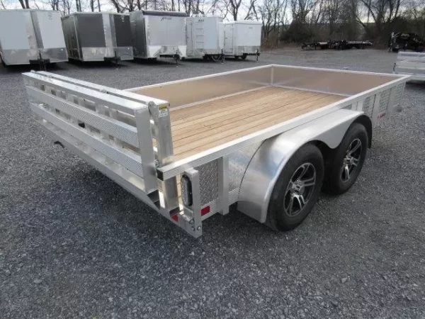 Sport Haven 7×12 Aluminum Utility Trailer – Aluminum Wheels - Image 3