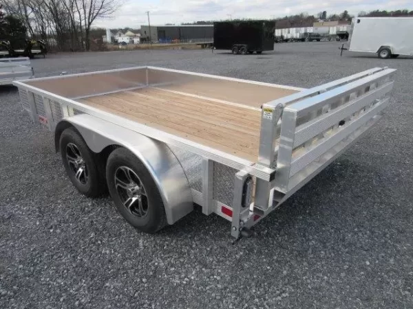 Sport Haven 7×12 Aluminum Utility Trailer – Aluminum Wheels - Image 4