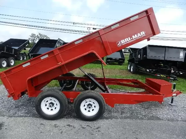 BWise 6 x 12 Dump Trailer 10K Spreader Gate - Image 15