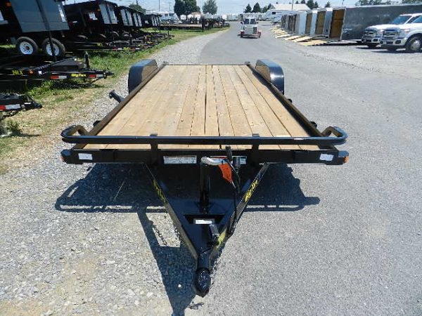 Big Tex 7 x 20 Open Car Hauler Slide Out Ramps - Image 2