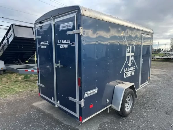 Used 2018 Haulmark 6x12 Enclosed Cargo Trailer w Barn Doors 5 Used 2018 Haulmark 6x12 Enclosed Cargo Trailer w Barn Doors - Image 5