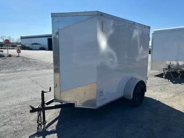 NewUsed 2023 Fast Cargo 5x8 Enclosed Trailer w Barn Doors 5 NewUsed 2023 Fast Cargo 5x8 Enclosed Trailer w Barn Doors - Image 5