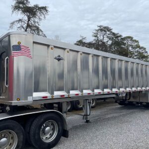 Used 2023 Trailstar 39ft Aluminum End Dump Trailer