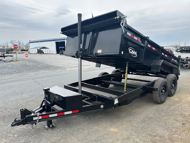 New 2024 CAM Superline 7x14 Dump Trailer w Telescopic Lift 4 New 2024 CAM Superline 7x14 Dump Trailer w Telescopic Lift - Image 4
