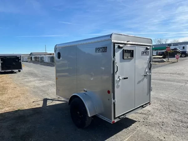 Car Mate Sportster 5x8 Enclosed Cargo Trailer (Single Axle) 4 Car Mate Sportster 5x8 Enclosed Cargo Trailer (Single Axle) - Image 4