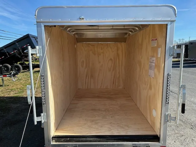 Car Mate Sportster 5x8 Enclosed Cargo Trailer (Single Axle) 2 Car Mate Sportster 5x8 Enclosed Cargo Trailer (Single Axle) - Image 2