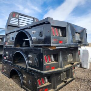 New 2025 GR Skirted Flatbed Truck Bed | Long Bed Single Rear Wheel (SRW)