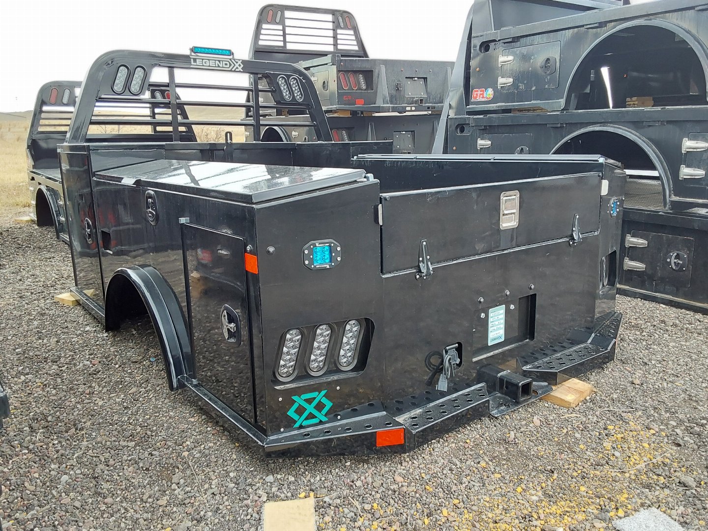 New 2025 LegendX Skirted Workbody | SRW Service Truck Bed with Toolboxes 1 New 2025 LegendX Skirted Workbody | SRW Service Truck Bed with Toolboxes