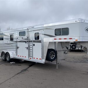 New 2024 4 Star 2+1 Warmblood Gooseneck Horse Trailer