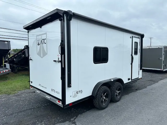 ATC 7.5x16 Aluminum Cargo Trailer w Adventure Package 8 ATC 7.5x16 Aluminum Cargo Trailer w Adventure Package - Image 8