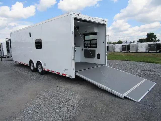 ATC 8.5x28 Aluminum Mobile Office Trailer Command Center 5 ATC 8.5x28 Aluminum Mobile Office Trailer Command Center - Image 5