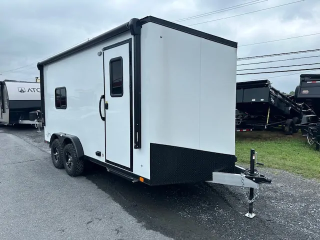 ATC 7.5x16 Aluminum Cargo Trailer w Adventure Package 1 ATC 7.5x16 Aluminum Cargo Trailer w Adventure Package