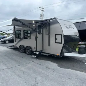 ATC Plā 450 Aluminum Toy Hauler Travel Trailer (7.5x20)