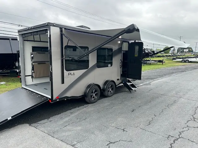 ATC Plā 450 Aluminum Toy Hauler Travel Trailer (7.5x20) 9 ATC Plā 450 Aluminum Toy Hauler Travel Trailer (7.5x20) - Image 9