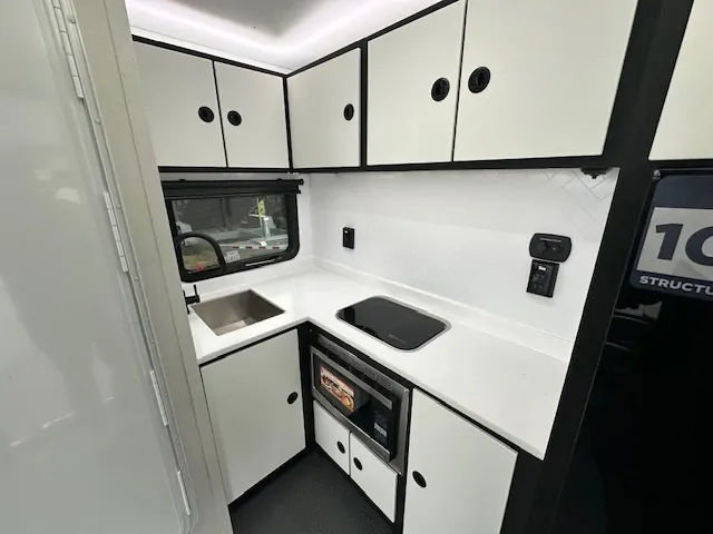 ATC Plā 450 Aluminum Toy Hauler Travel Trailer (7.5x20) 2 ATC Plā 450 Aluminum Toy Hauler Travel Trailer (7.5x20) - Image 2