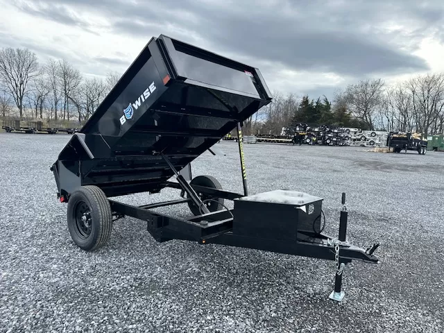 BWise 5x8 Compact Dump Trailer w Spreader Gate (3K GVWR) 4 BWise 5x8 Compact Dump Trailer w Spreader Gate (3K GVWR) - Image 4