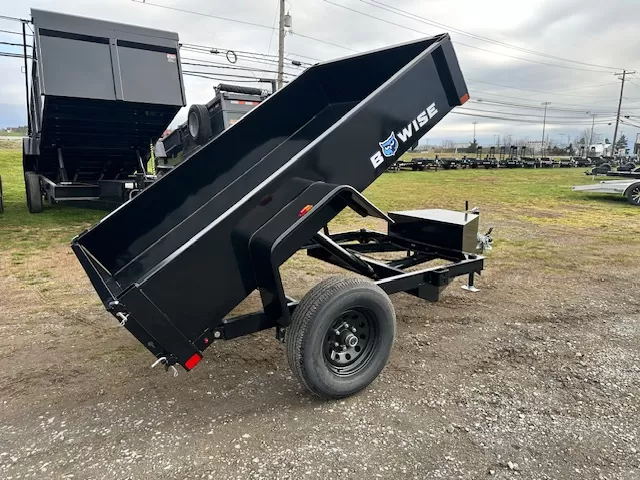 BWise 5x8 Compact Dump Trailer w Spreader Gate (5K GVWR) 4 BWise 5x8 Compact Dump Trailer w Spreader Gate (5K GVWR) - Image 4